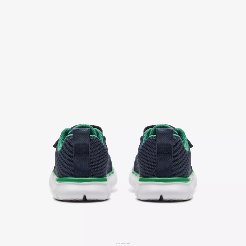 V2681001 סינטטי חיל הים Clarks ריצת חישוק ילד