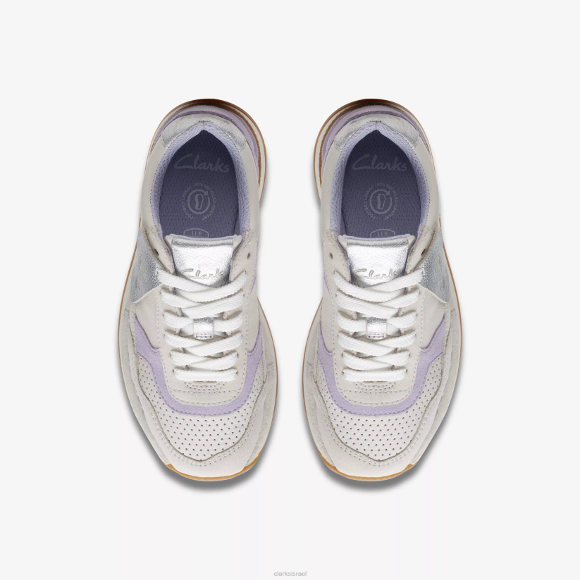 V2681003 שילוב לבן Clarks ילד מלאכה