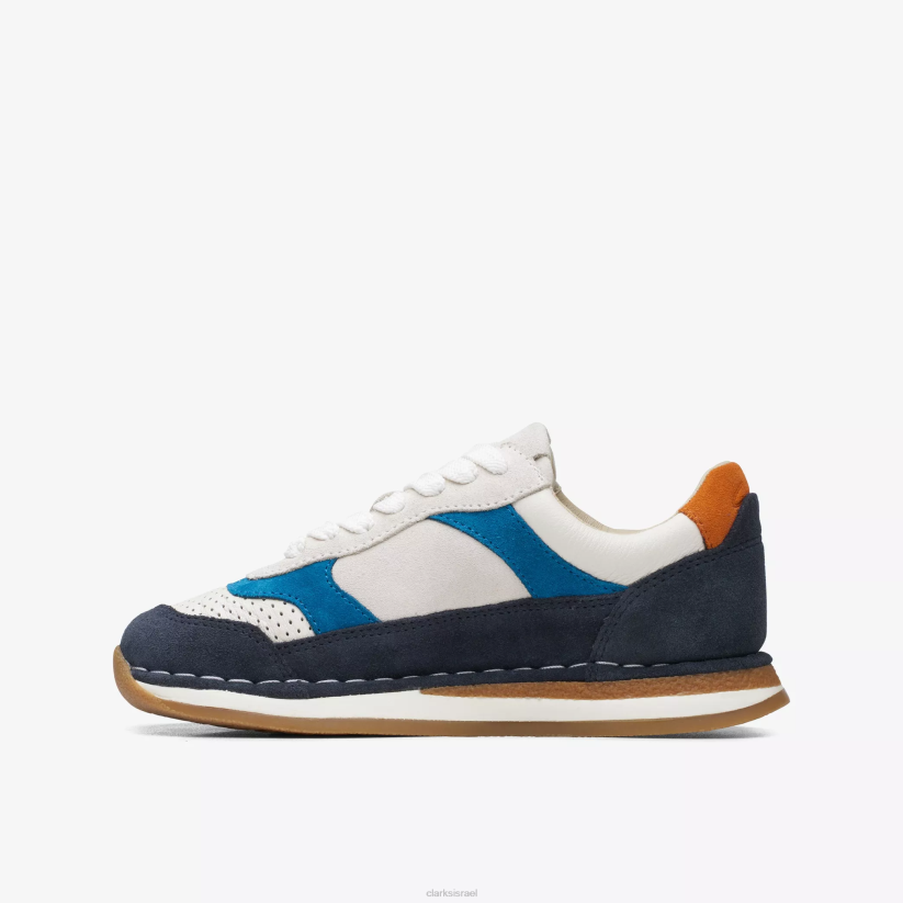 V2681007 שילוב של חיל הים Clarks craft run tor kid