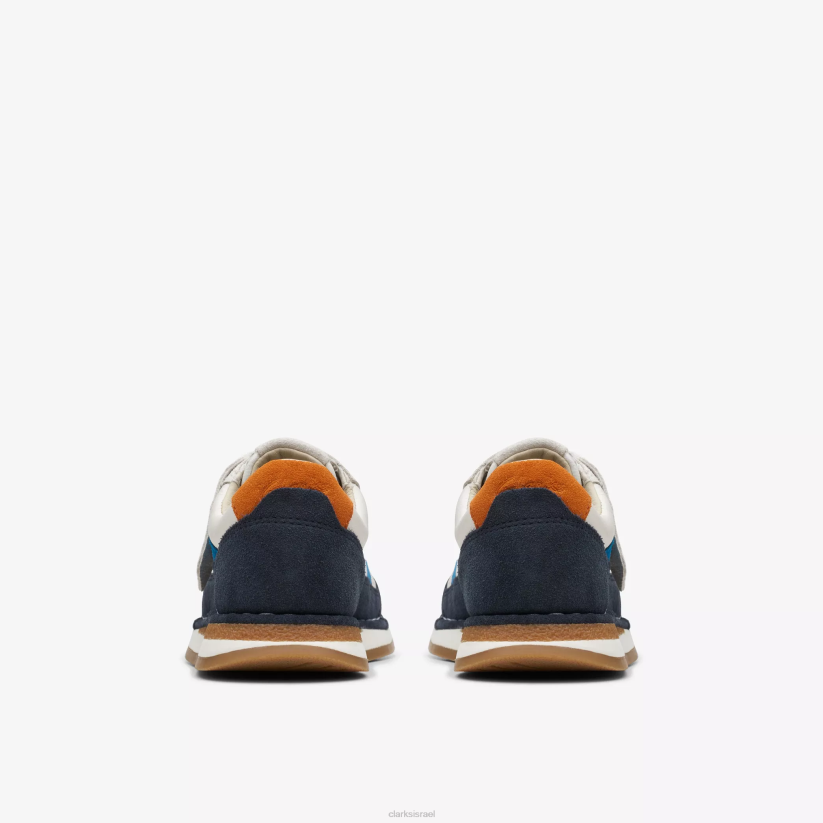V2681007 שילוב של חיל הים Clarks craft run tor kid