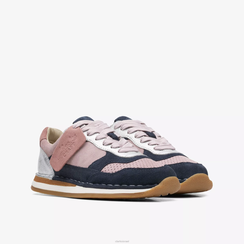 V2681009 שילוב ורוד Clarks craft run tor kid