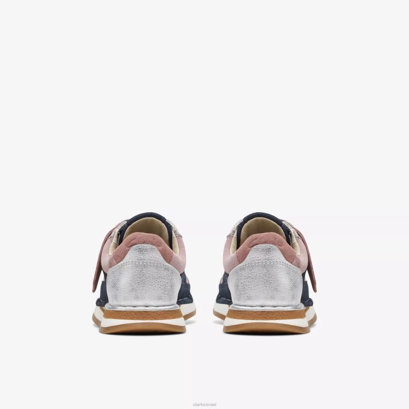 V2681009 שילוב ורוד Clarks craft run tor kid