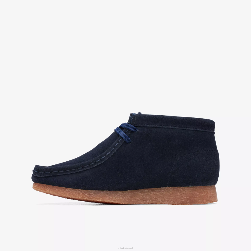V2681012 זמש נייבי Clarks מגף wallabee ישן יותר