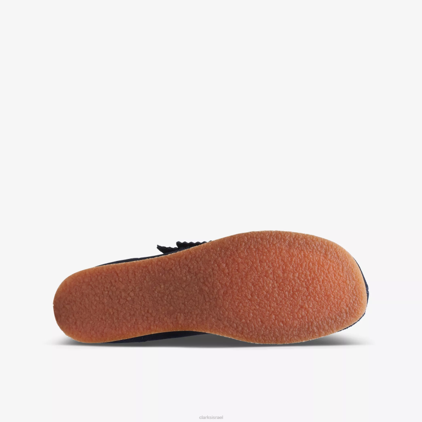 V2681012 זמש נייבי Clarks מגף wallabee ישן יותר