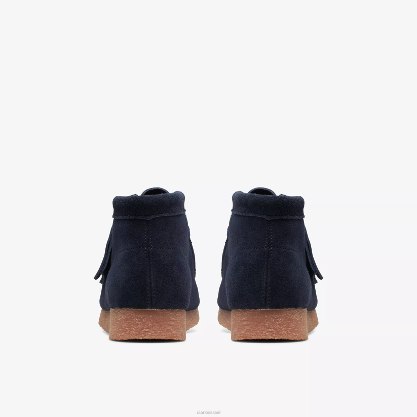 V2681012 זמש נייבי Clarks מגף wallabee ישן יותר