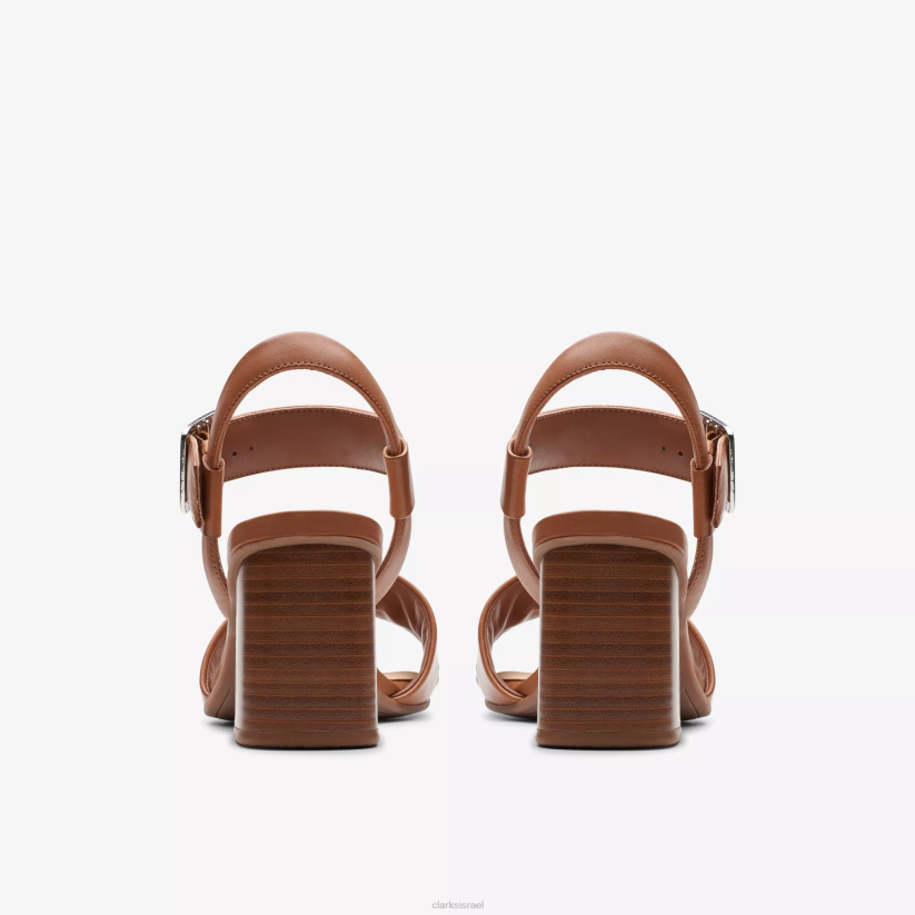 V268112 עור שזוף Clarks אבזם siara65