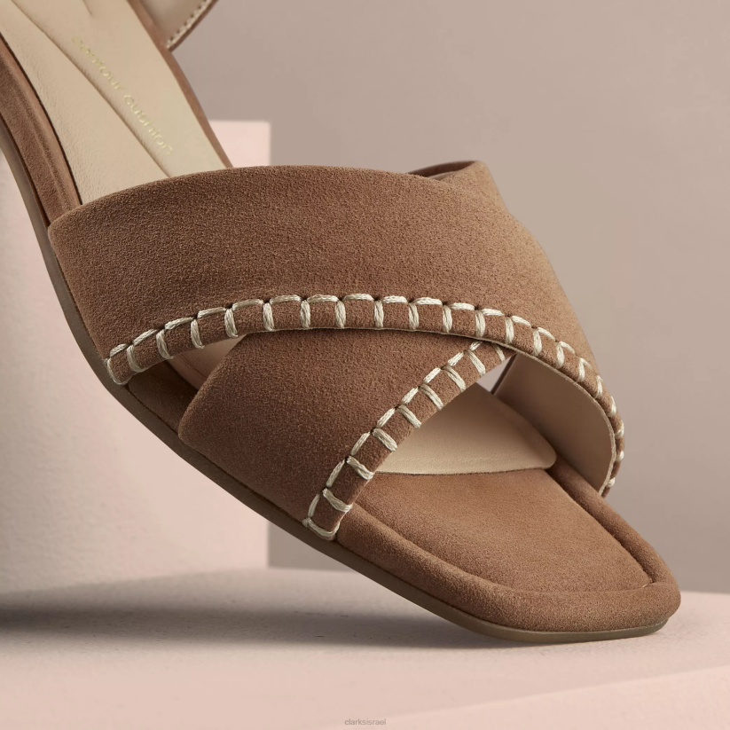 V268117 זמש שזוף Clarks צלב serina35