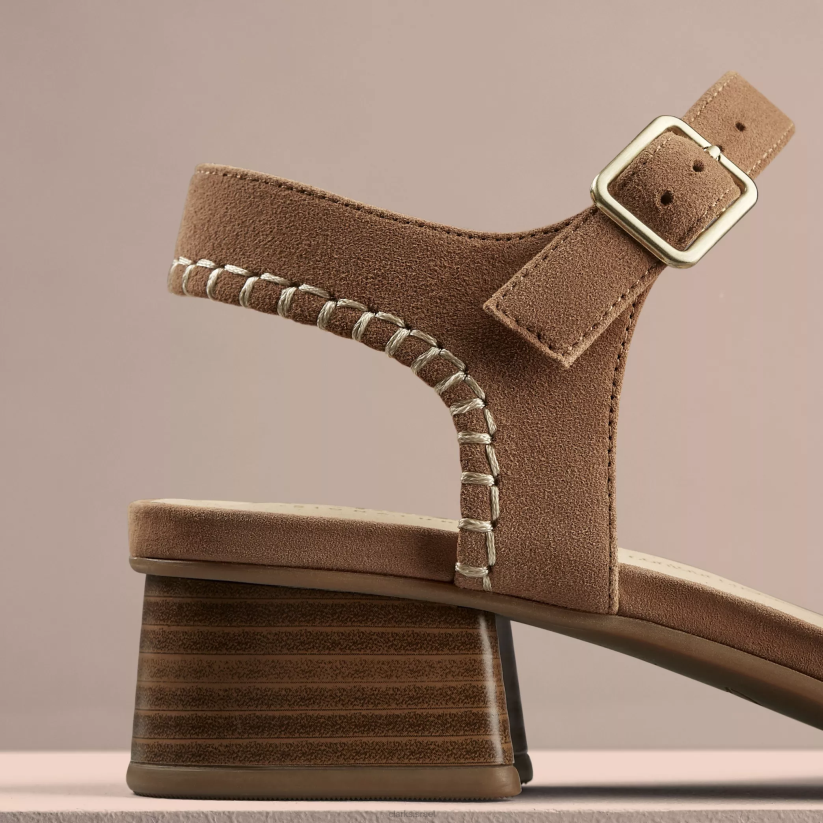 V268117 זמש שזוף Clarks צלב serina35