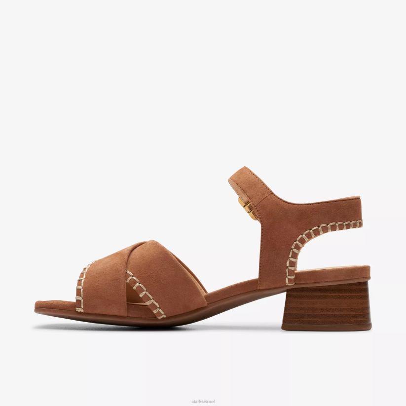 V268117 זמש שזוף Clarks צלב serina35