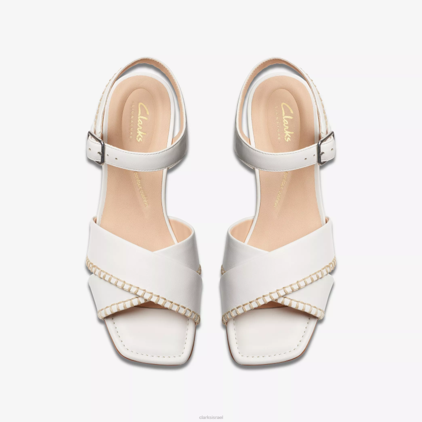 V268118 עור לבן Clarks צלב serina35