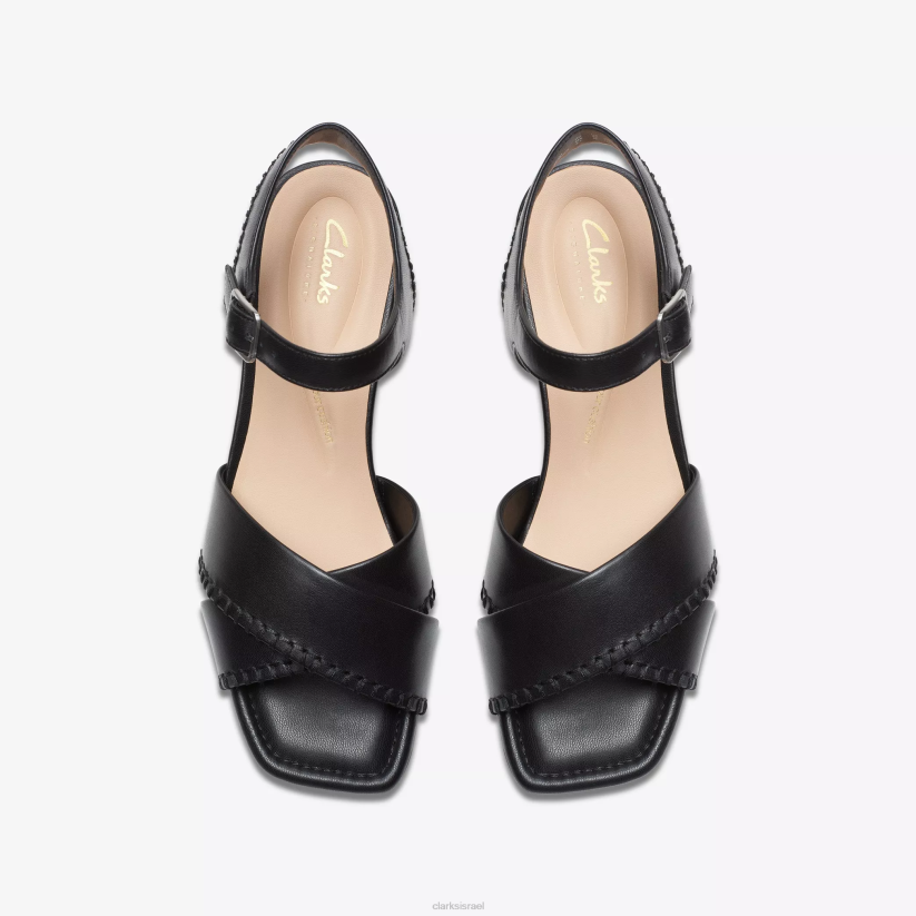 V268119 עור שחור Clarks צלב serina35