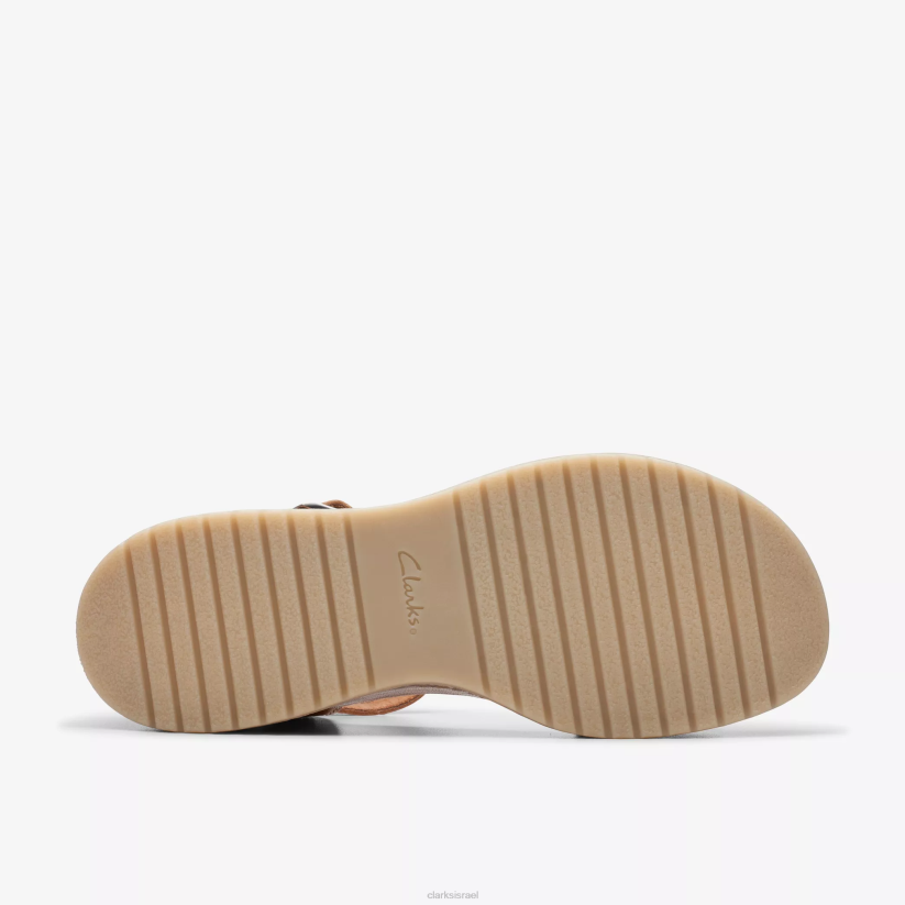 V26811 עור שזוף Clarks קסנדה לילי