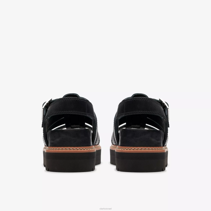 V268123 עור שחור Clarks אורינה טוויסט