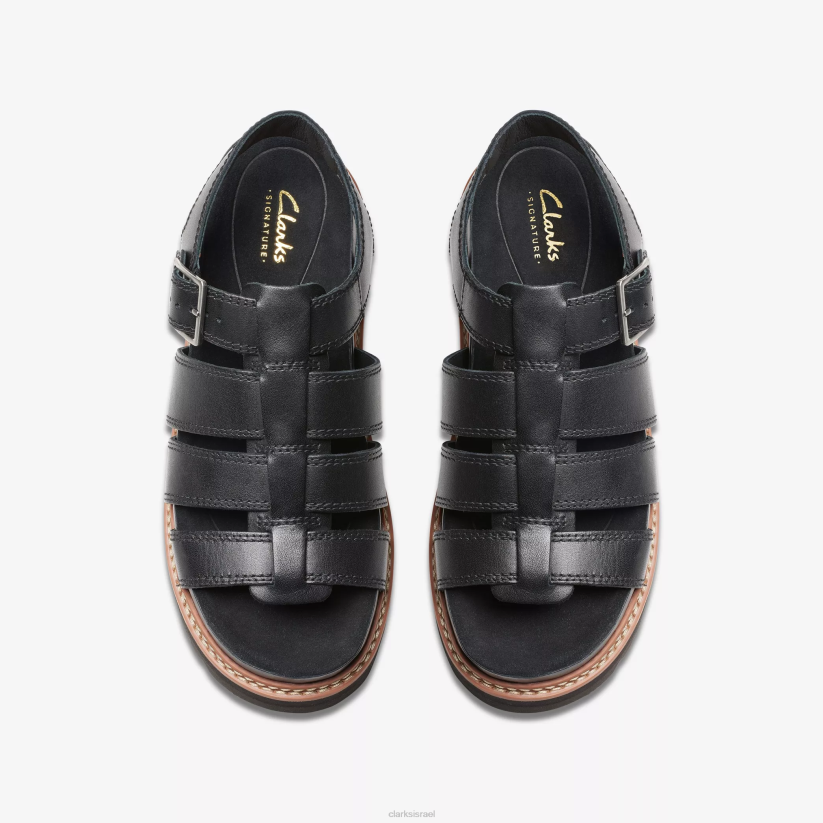 V268123 עור שחור Clarks אורינה טוויסט