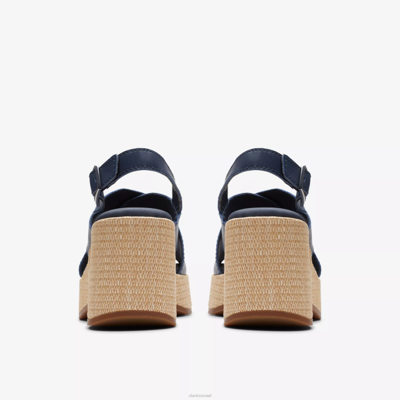 V268127 עור נייבי Clarks משאלת מאנון