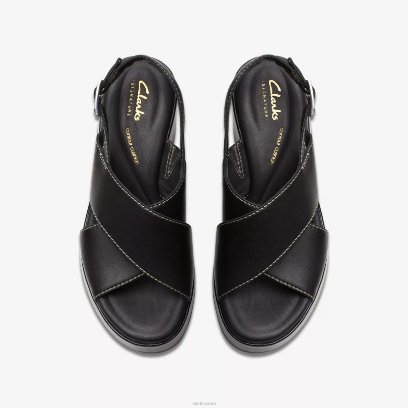 V268128 עור שחור Clarks משאלת מאנון