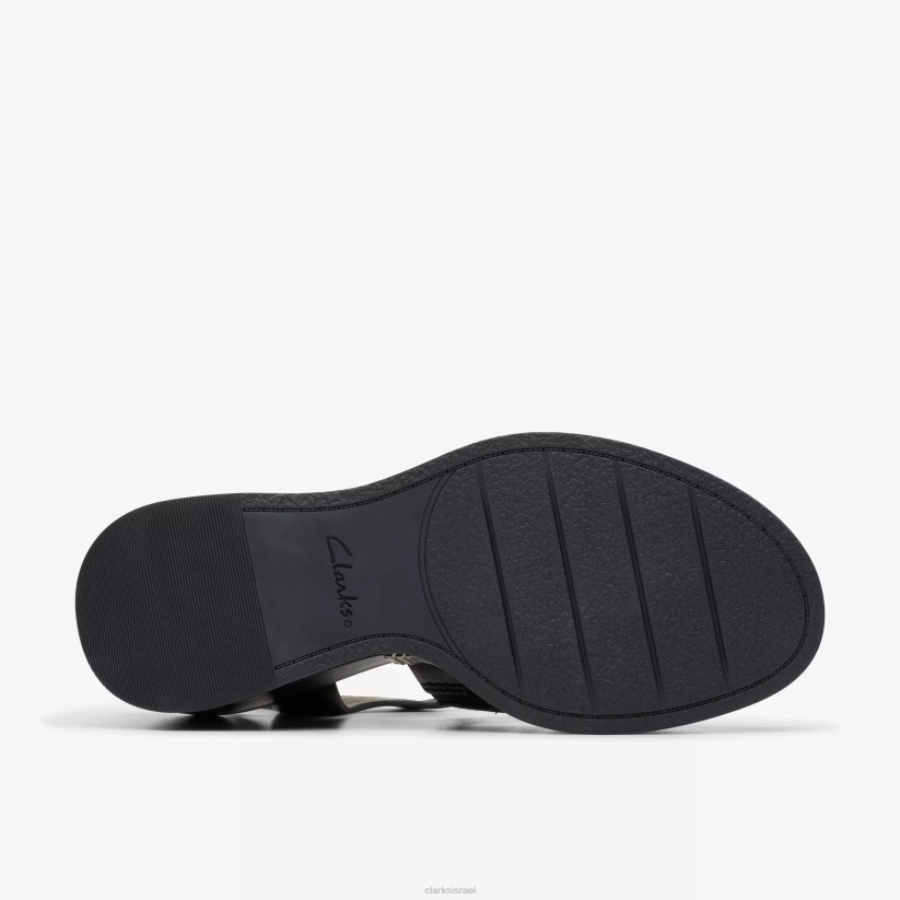 V268129 עור שחור Clarks manon cove