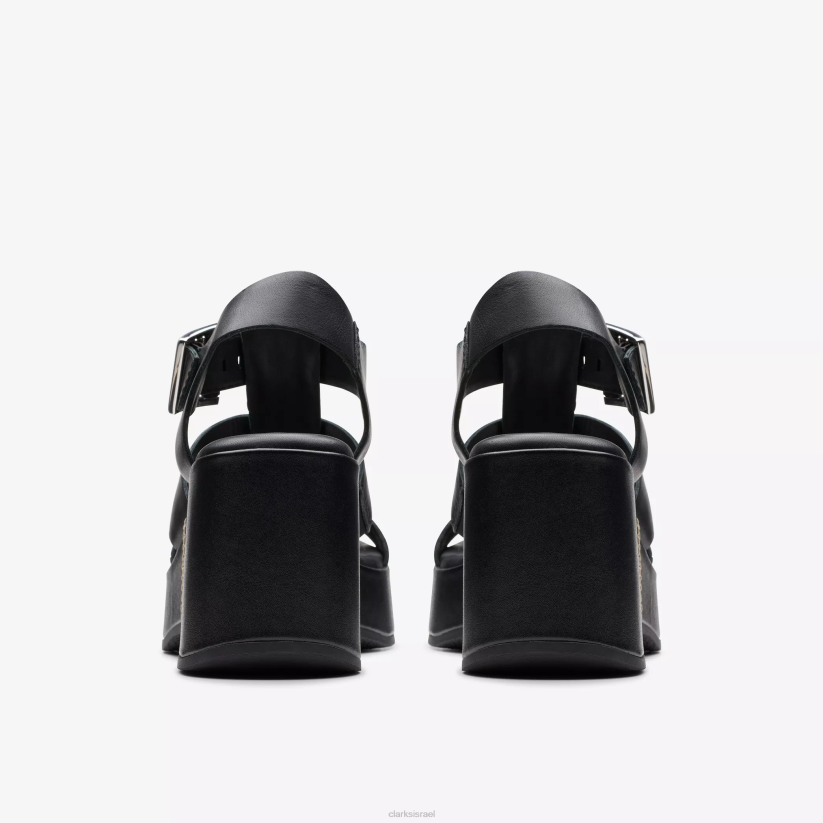 V268129 עור שחור Clarks manon cove