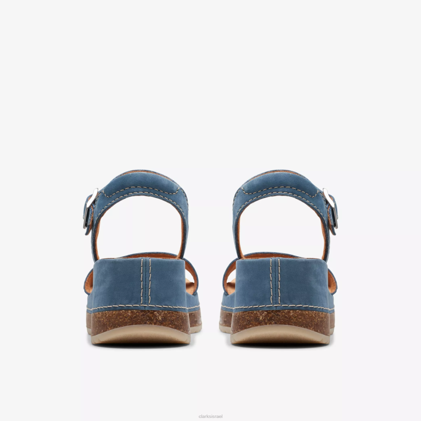 V26812 נובוק כחול Clarks קסנדה לילי