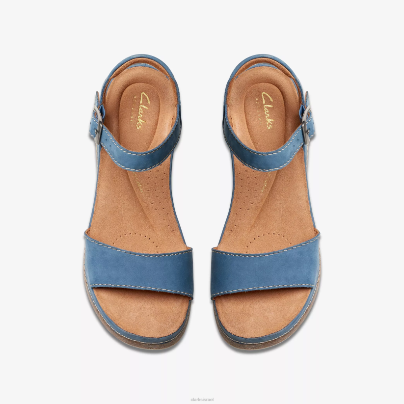 V26812 נובוק כחול Clarks קסנדה לילי