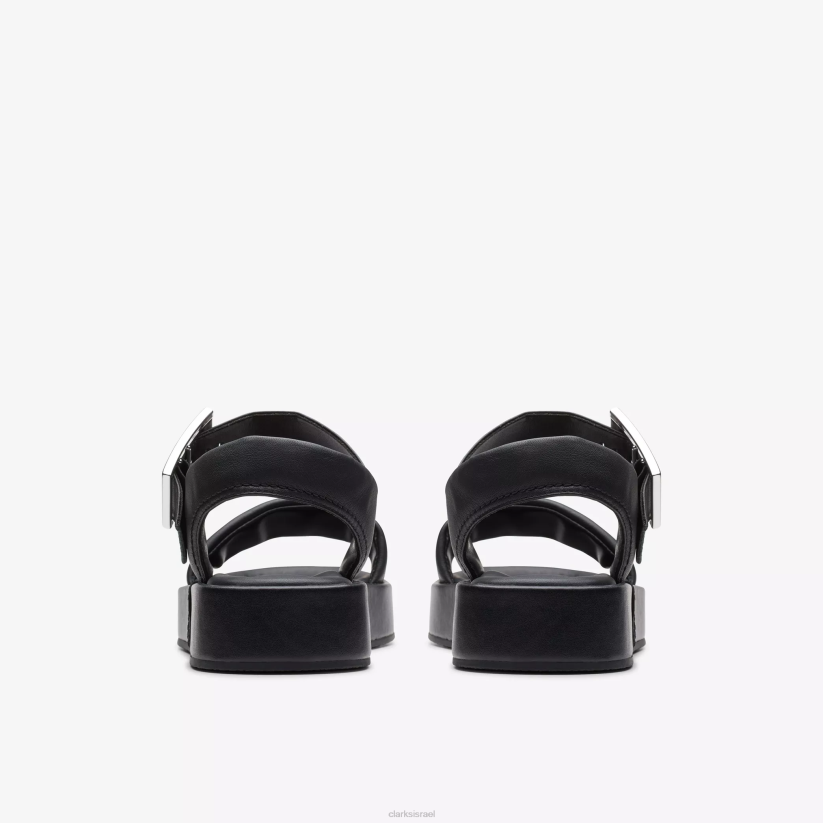 V268133 עור שחור Clarks רצועת אלדה