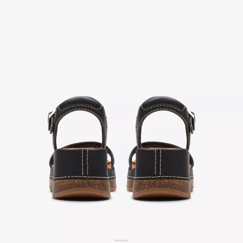 V26813 עור שחור Clarks קסנדה לילי