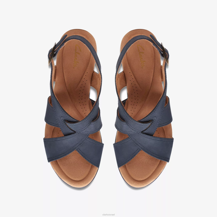 V268151 נובוק נייבי Clarks elleri rae