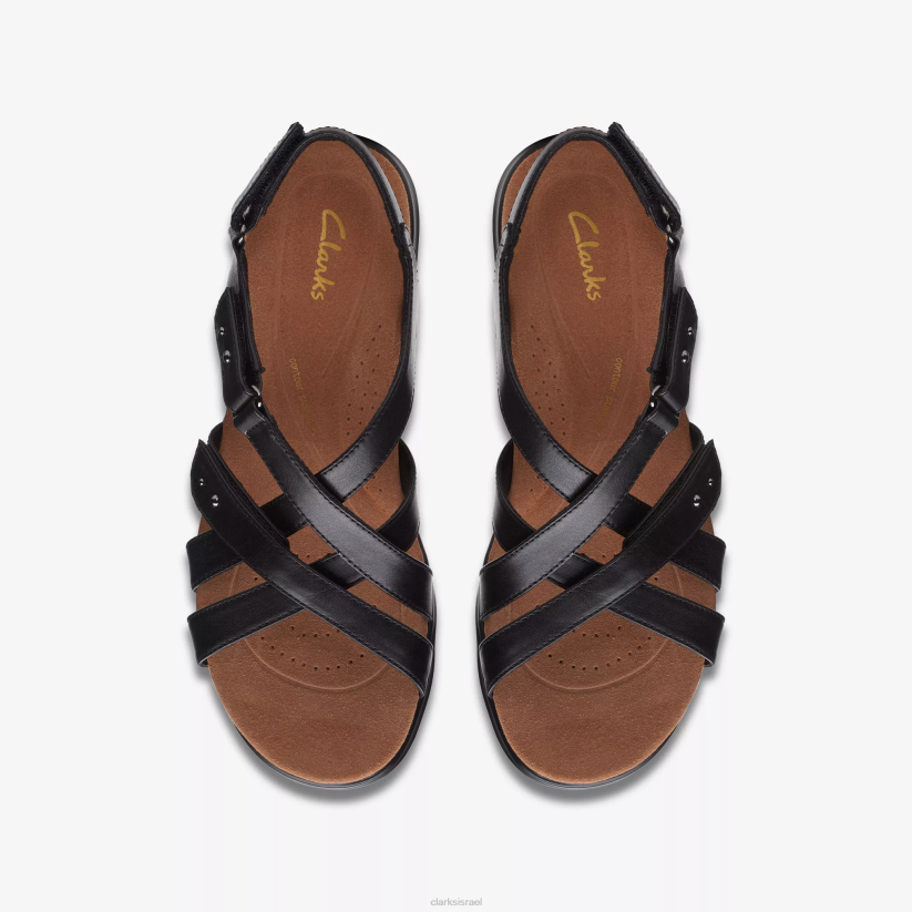 V268158 עור שחור Clarks kitly go