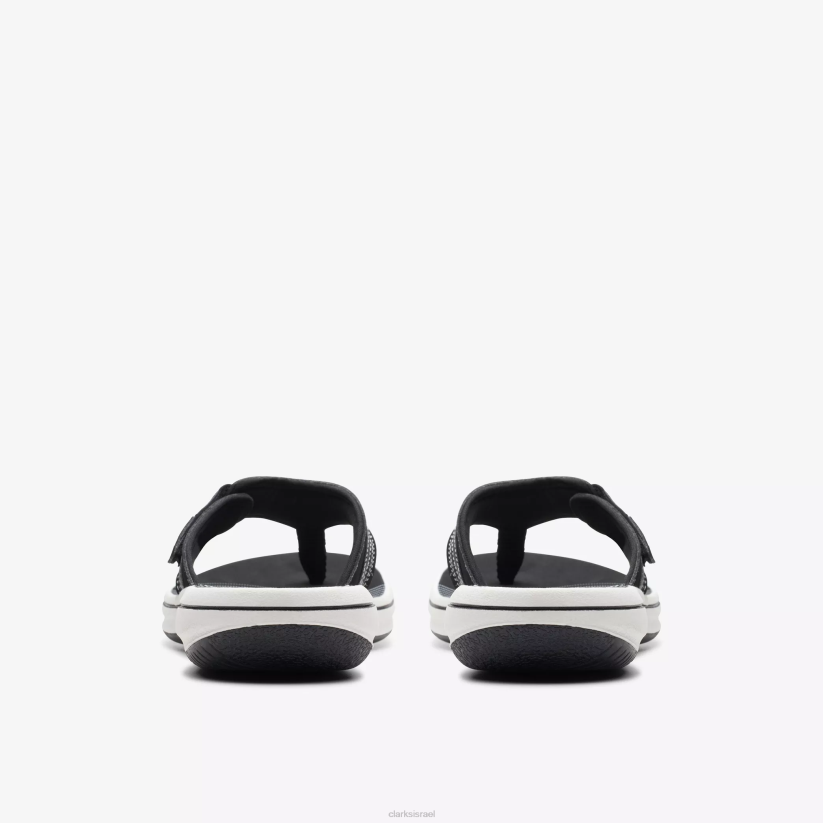 V268169 סינטטי שחור Clarks ים בריזה