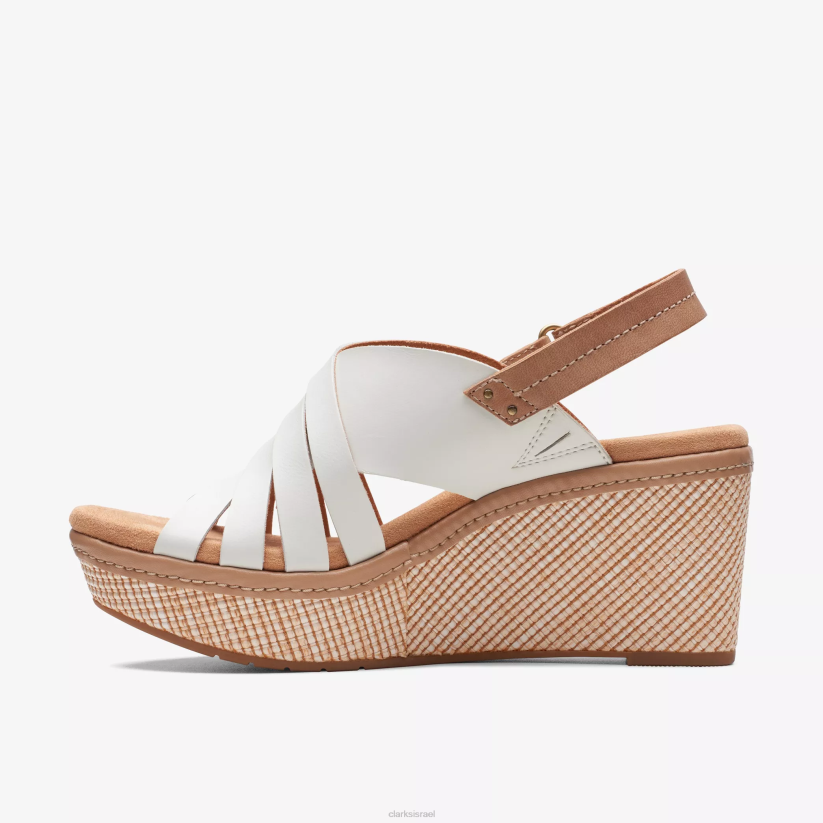 V268171 עור לבן Clarks אורי חסד