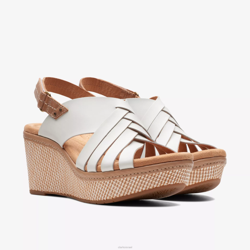 V268171 עור לבן Clarks אורי חסד