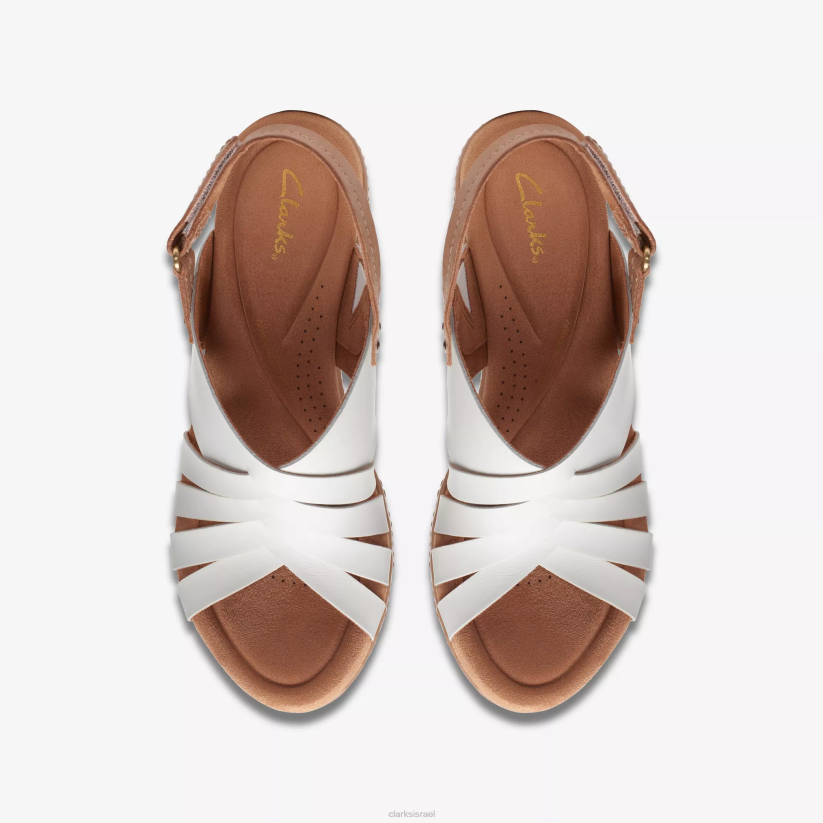 V268171 עור לבן Clarks אורי חסד