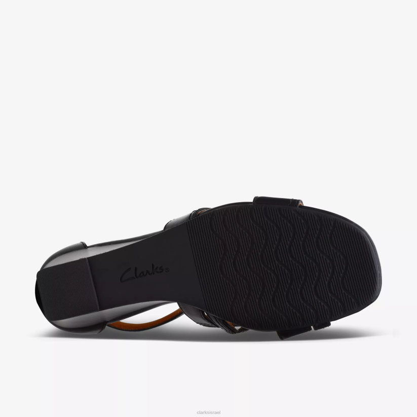 V268173 עור שחור Clarks קסם סילו