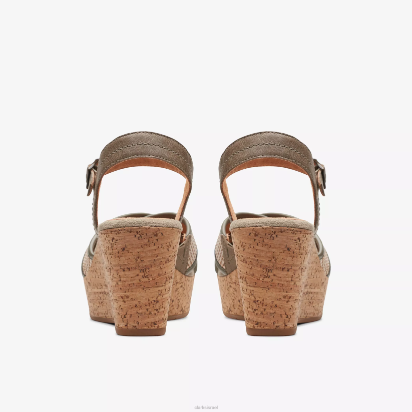 V268174 עור זית Clarks אורי שזיף