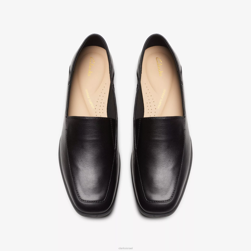 V268187 עור שחור Clarks sarafyna freva