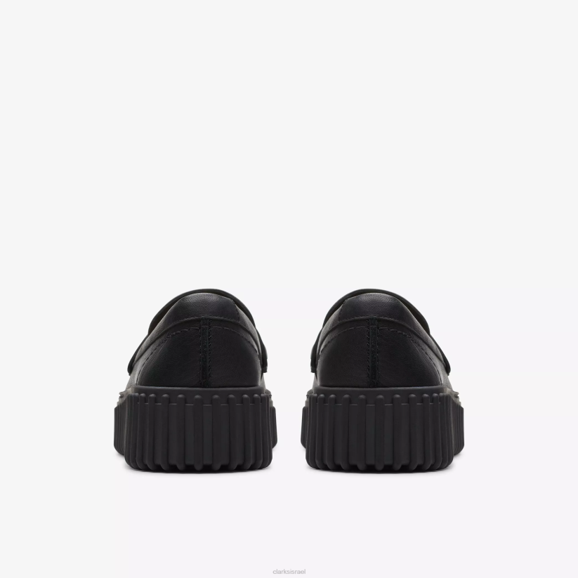 V268189 עור שחור Clarks פני טורהיל