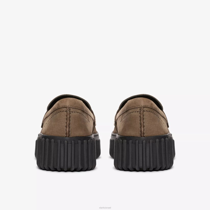 V268191 נובוק זית כהה Clarks פני טורהיל