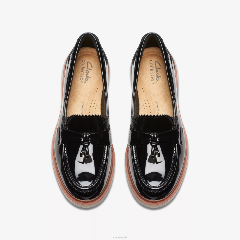 V268193 פטנט שחור Clarks ווסטלין בלה