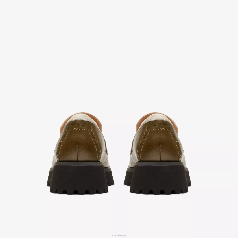 V268199 שילוב זיתים Clarks להישאר כל כך קצה