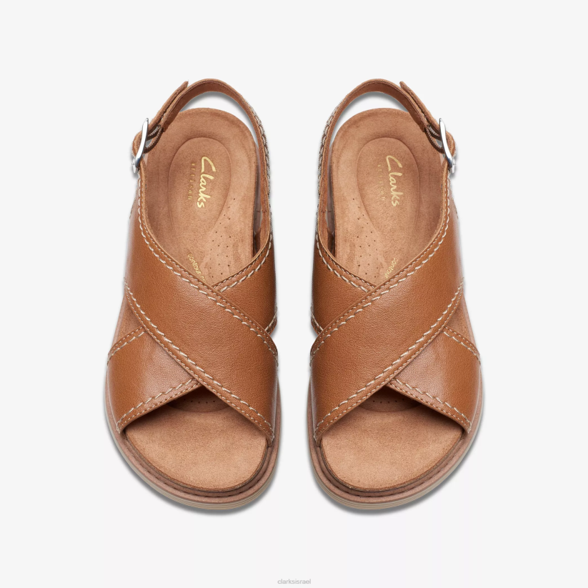 V26819 עור שזוף Clarks קלע ארוול