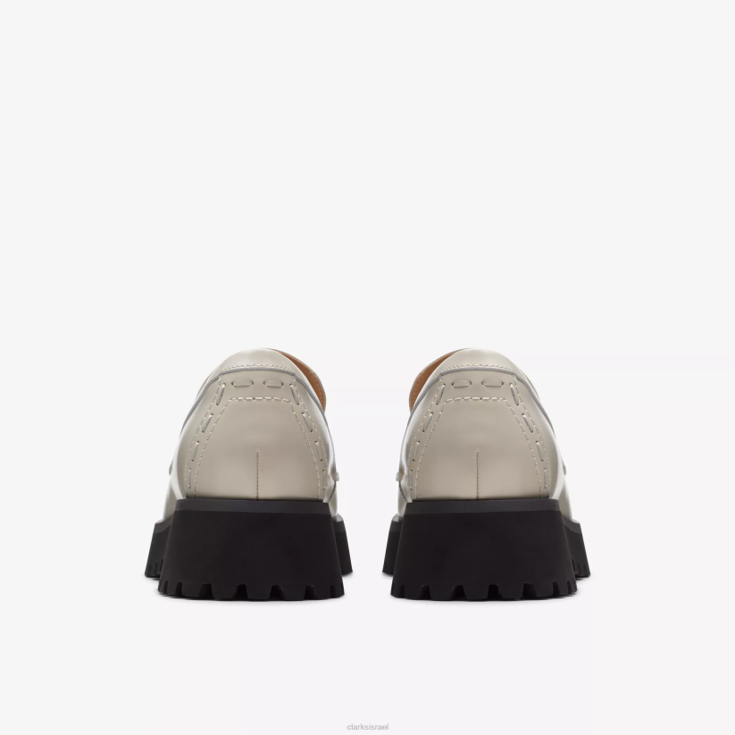 V268201 עור שנהב Clarks להישאר כל כך קצה