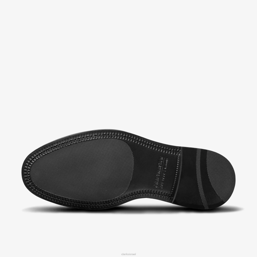 V268205 טקסטיל שחור Clarks מרטין רוז נשים 2 אוקספורד