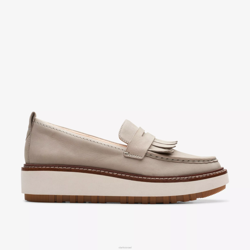 V268209 נובוק אבן Clarks orianna w loafer