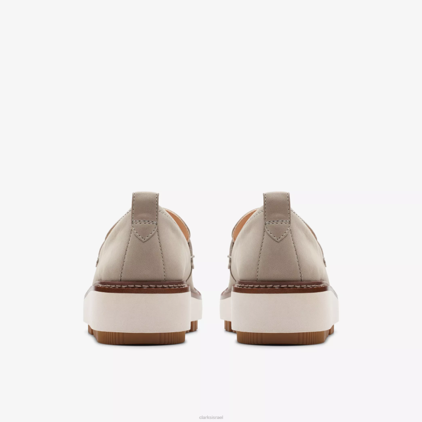 V268209 נובוק אבן Clarks orianna w loafer