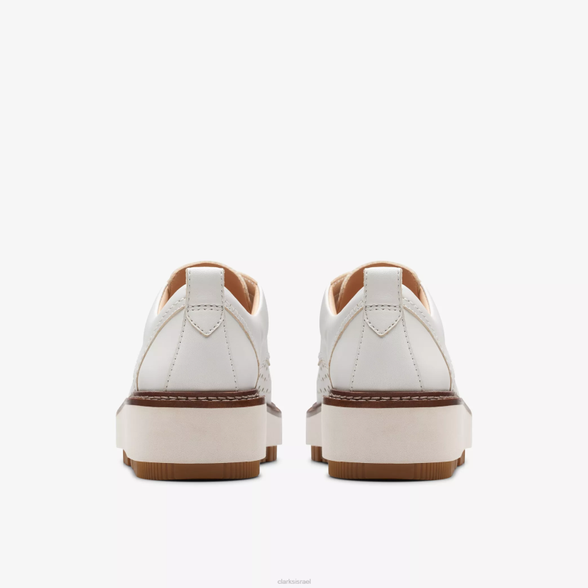 V268212 עור לבן Clarks אורינה מהלך