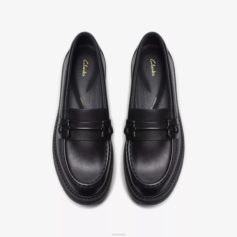 V268222 עור שחור Clarks אורינה קצת