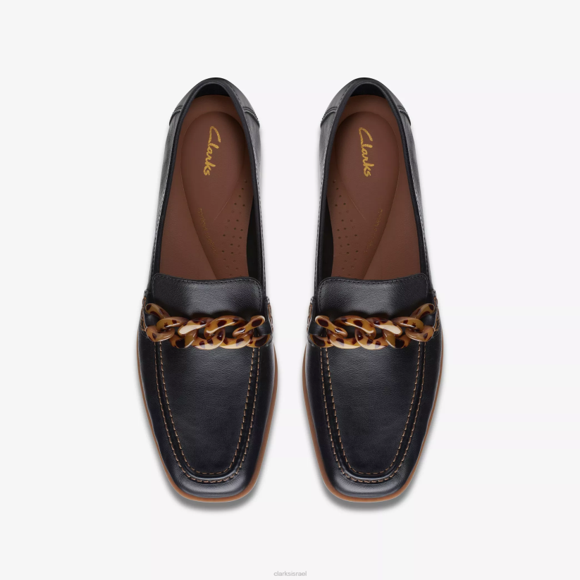 V268230 עור שחור Clarks איריס סרפינה
