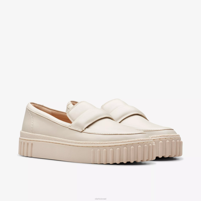 V268233 עור שמנת Clarks מפרץ מייהייל