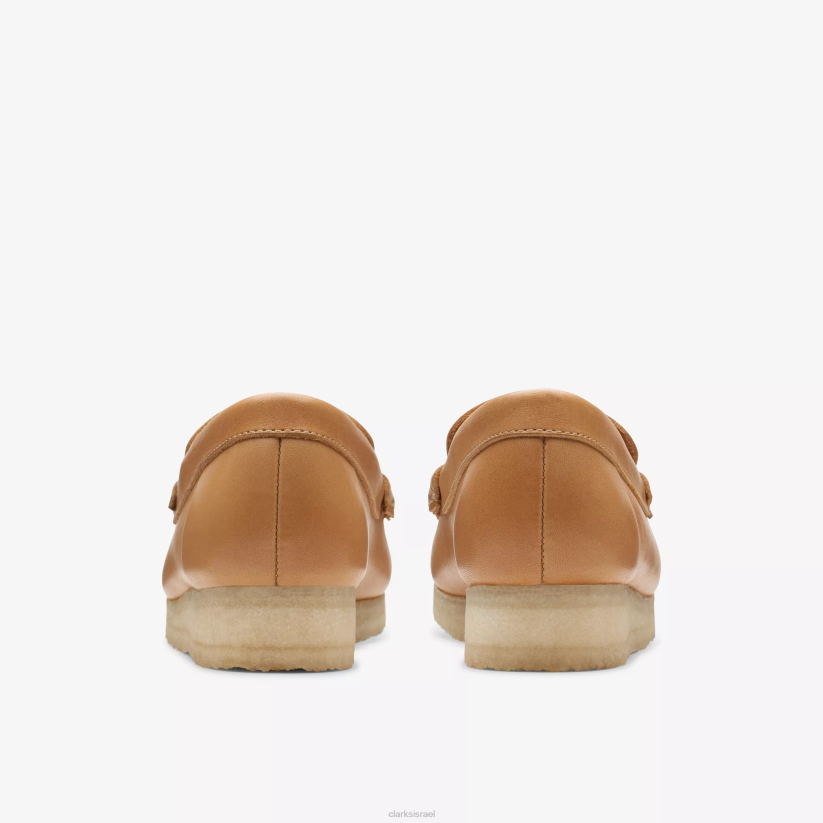 V268240 עור חום בינוני Clarks כוסית wallabee