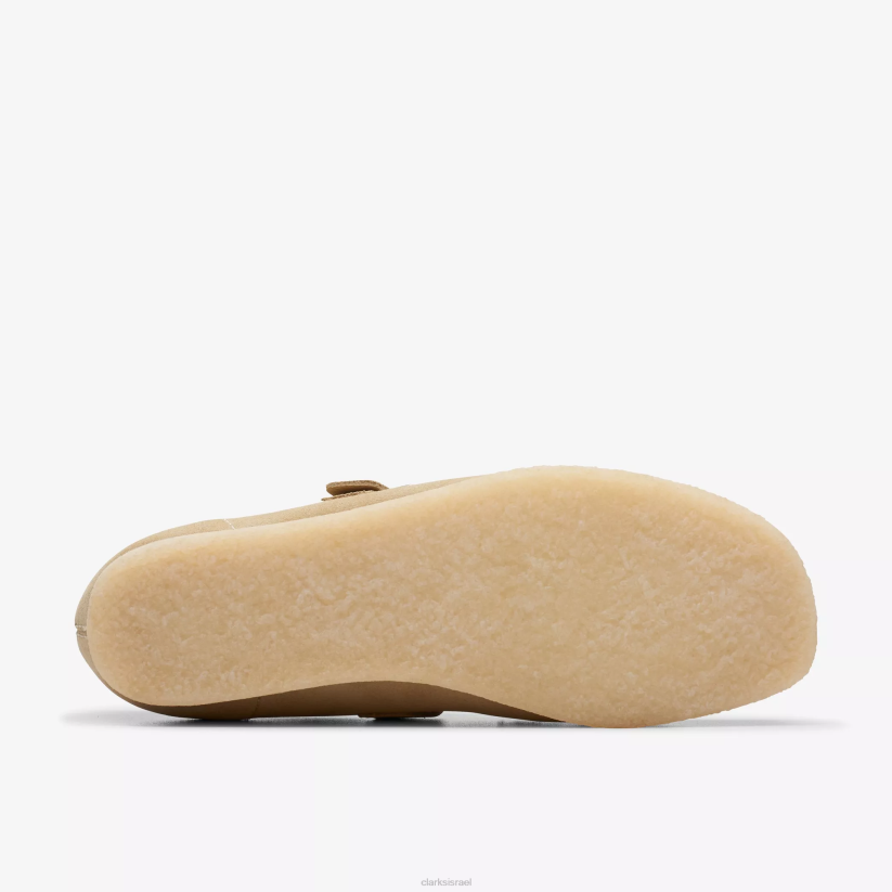 V268249 זמש מייפל Clarks wallabee t-bar